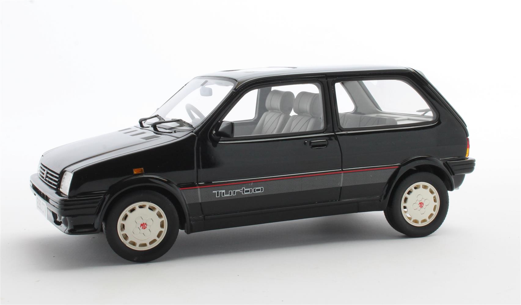 MG Metro Turbo 1986-1990 Zwart - 1:18